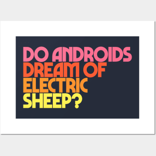 Do Androids Dream of Electric Sheep? Posters and Art